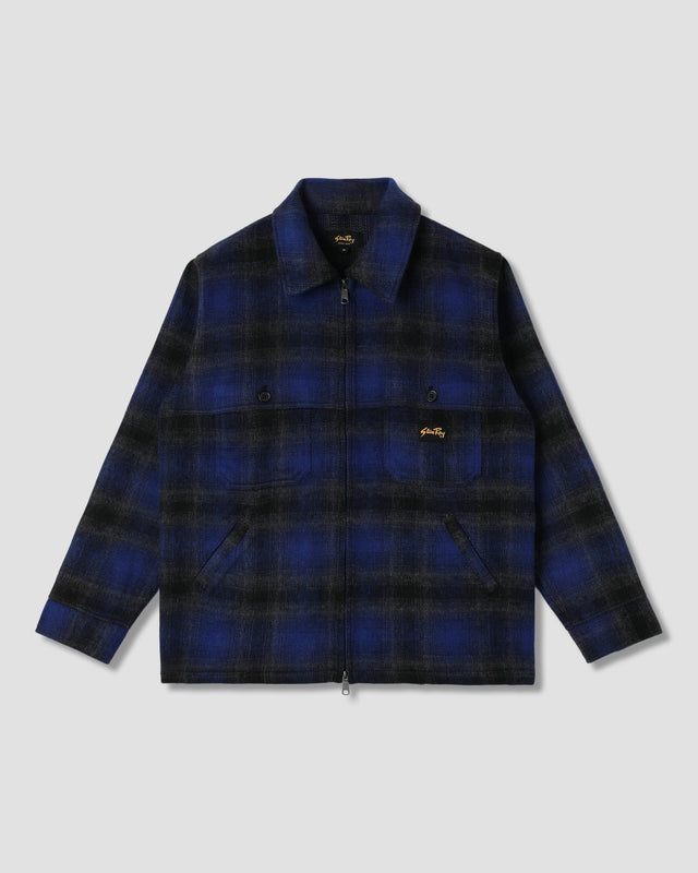 Mackinaw Jacket (Navy Plaid)