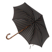 Dark Scorched Ash Solid Stick Umbrella