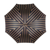 Dark Scorched Ash Solid Stick Umbrella