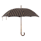 Dark Scorched Ash Solid Stick Umbrella