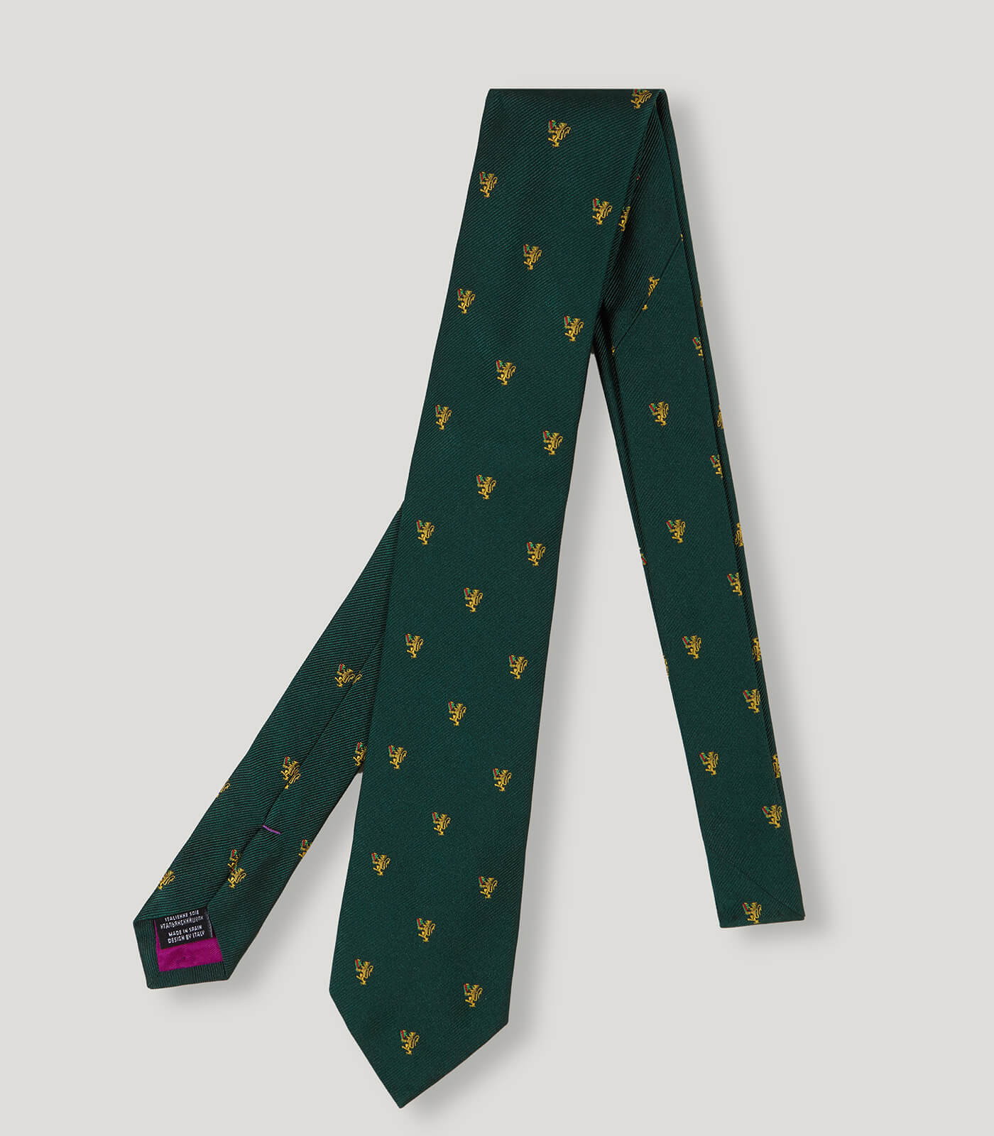 Small Shield Silk Tie