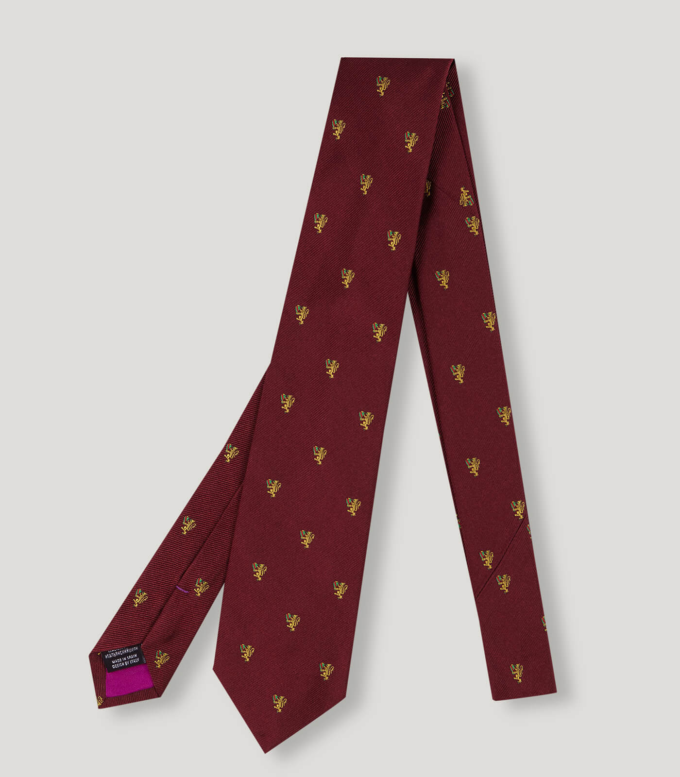 Small Shield Silk Tie