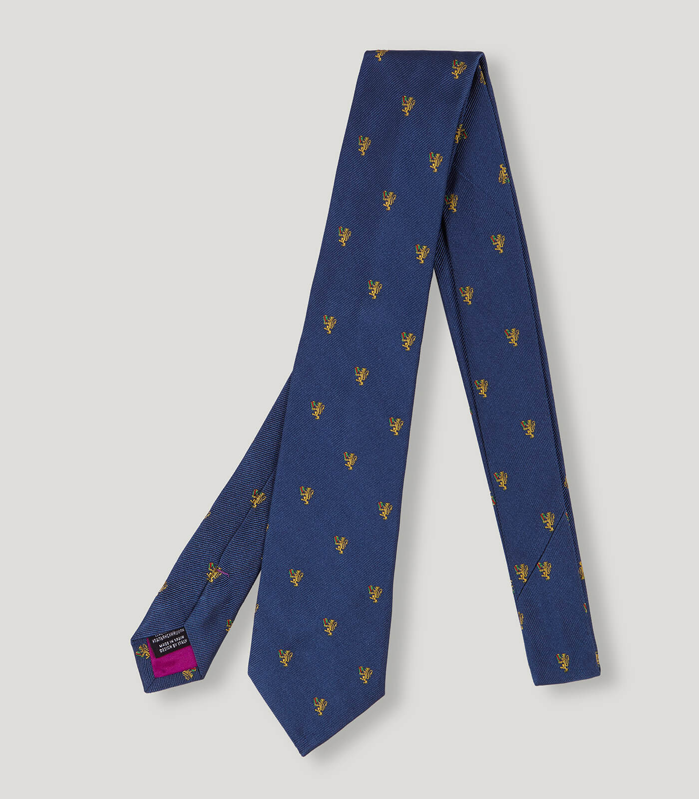 Small Shield Silk Tie