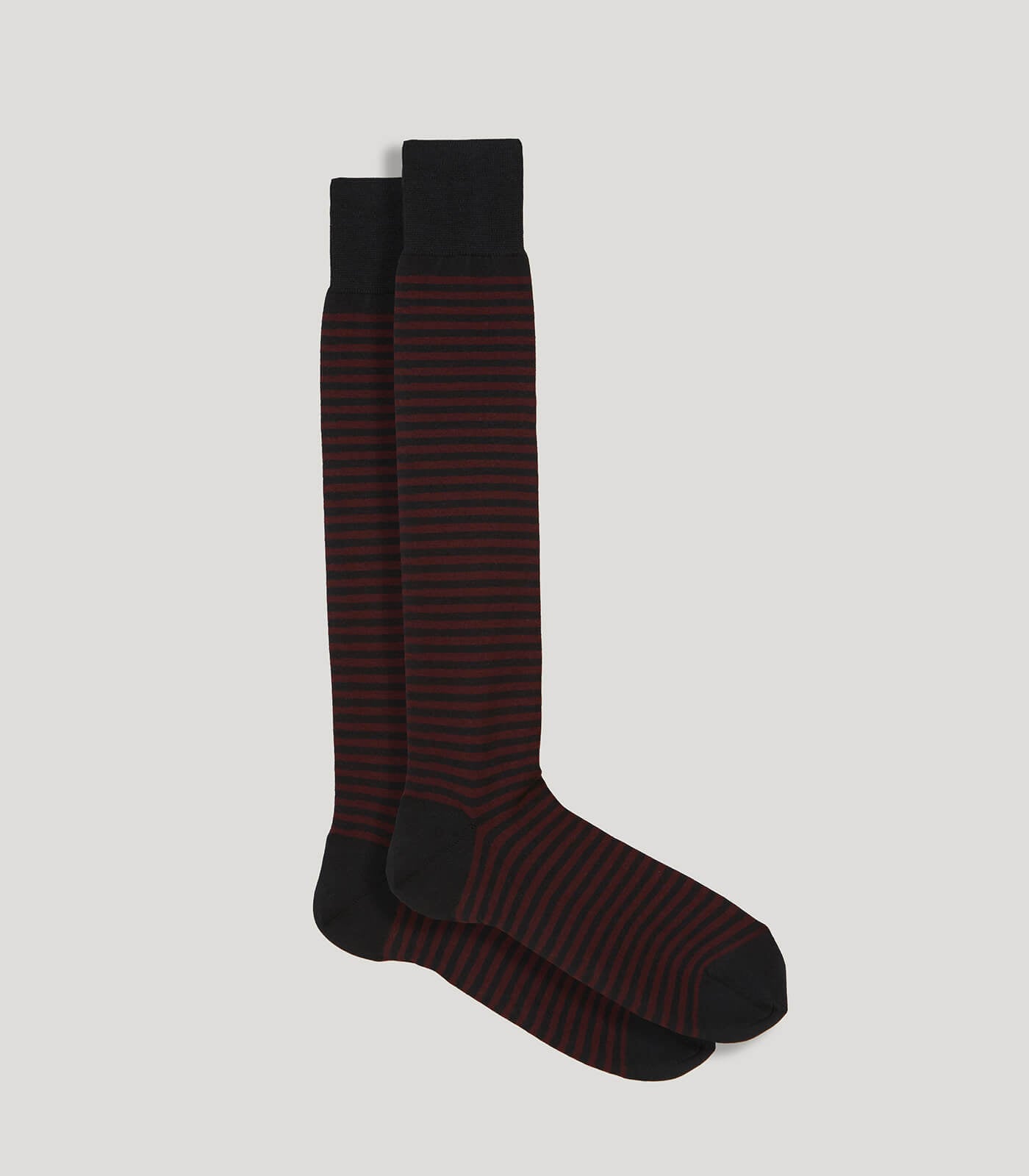Blue Striped Long Socks