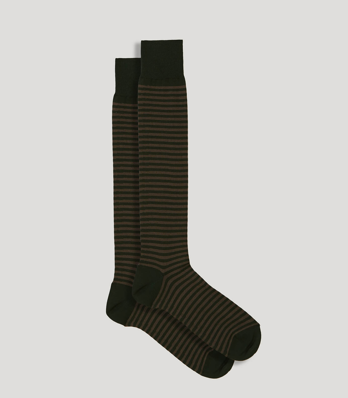 Mink Striped Long Socks