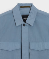 Garment-Dyed Poplin Jacket
