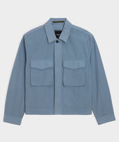 Garment-Dyed Poplin Jacket