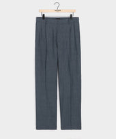 Italian Linen-Wool Officer Trouser