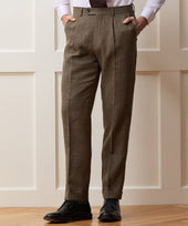 Italian Linen Houndstooth Madison Suit