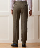 Italian Linen Houndstooth Madison Trouser