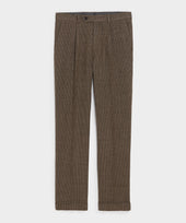 Italian Linen Houndstooth Madison Trouser