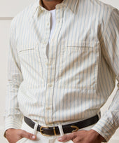 Welt Pocket Poplin Big Shirt