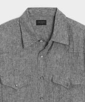 Linen Western Shirt