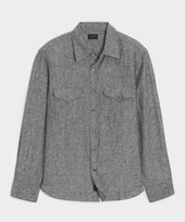 Linen Western Shirt