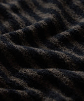 Striped Boucle Sweater Polo