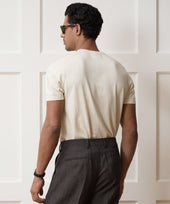 Cotton-Cashmere Sweater Tee