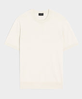 Cotton-Cashmere Sweater Tee