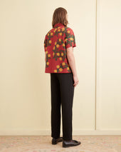 Marigold Wreath Short Sleeve Shirt