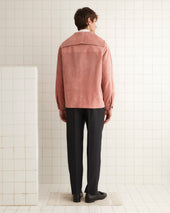 Mariner Suede Jacket - Pink