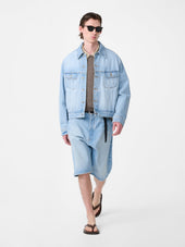 Marylebone Short In Bleached Wash