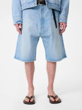 Marylebone Short In Bleached Wash