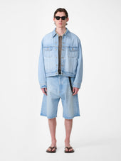 Marylebone Short In Bleached Wash