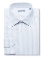 140s Purple Pinstriped Shirt - Elgin Fit (SLIM)
