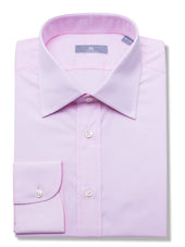 120s Pink Poplin Shirt - Elgin Fit (SLIM)
