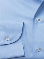 120s Light Cotton Ascot Collar Shirt