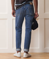 Slim Selvedge Jean in Dark Indigo