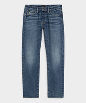 Slim Selvedge Jean in Dark Indigo