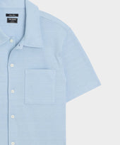 Italian Linen-Cotton Knit Shirt