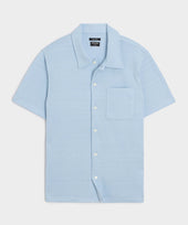 Italian Linen-Cotton Knit Shirt
