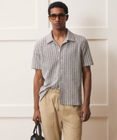 Italian Bouclé Cabana Shirt