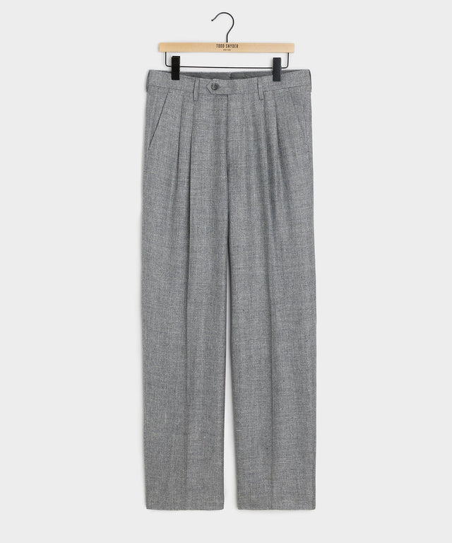 Italian Linen-Wool Wythe Trouser