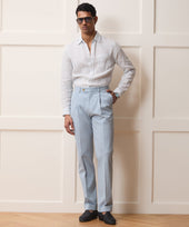 Italian Seersucker Madison Trouser