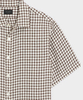 Linen Point Collar Shirt