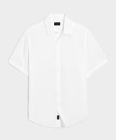 Irish Linen Point Collar Shirt