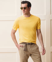 Silk-Cashmere Sweater Tee