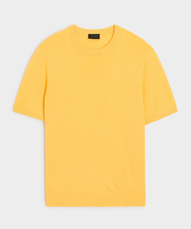 Silk-Cashmere Sweater Tee