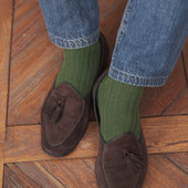 Vert Kaki Cachemire