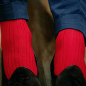 Rouge Vif Cachemire Soie