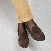 Marron - Voile de coton