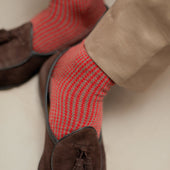 Rouge Pied De Poule Super Solide Fil D Cosse