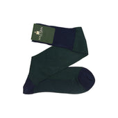 Bleu Vert Rayures Transat Fil D Cosse