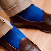 Bleu Roi Pure Soie