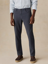 Stretch Terry 5-Pocket Pant - Navy