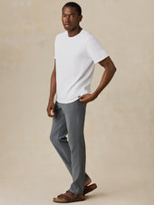 Stretch Terry 5-Pocket Pant - Slate