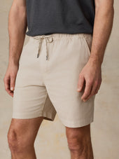 Essential Drawstring Short - Stone