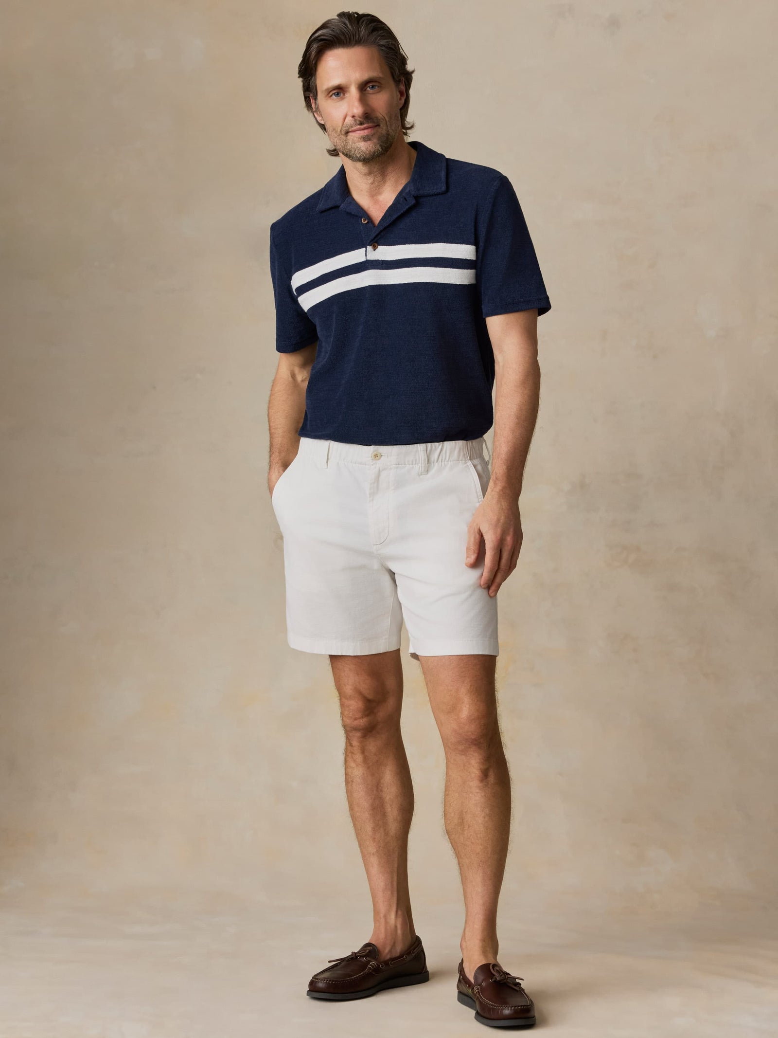Reserve Chino Short - Boneyard White